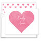 Heart Watercolor Folded Note Cards Image 5 of 7